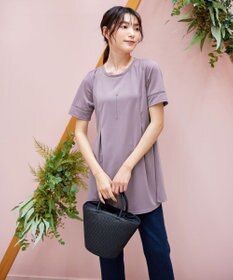 Tiaclasse L 【洗える・接触冷感・紫外線ケア・サラごこち】はしごレースチュニック