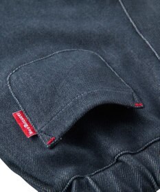 MIKI HOUSE HOT BISCUITS 【80-120cm】【Everyday Series】ワンポイント ストレッチ6分丈パンツ