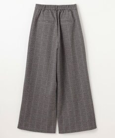 ANY 【洗濯機可/ウエストゴム】ウーリッシュ２タックワイドパンツ