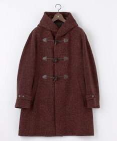 JOSEPH ABBOUD 【キングサイズ・軽量/シェットランドツィード/インポート素材】 シェットランドツィード ダッフルコート