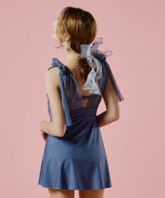 San-ai Resort（三愛水着楽園） 【WEB限定】Aラインワンピース2点セット水着