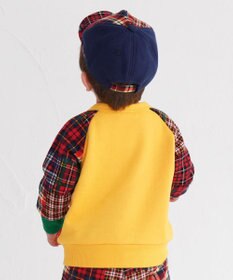 MIKI HOUSE HOT BISCUITS 【80-120cm】 働く車　ラグラン トレーナー