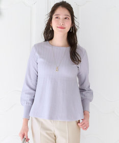 ANY SIS L 【洗える】ペプラム ニット