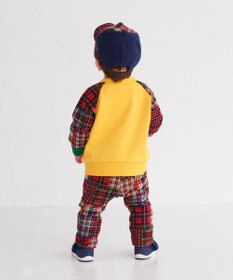 MIKI HOUSE HOT BISCUITS 【80-120cm】 働く車　ラグラン トレーナー