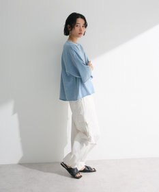 Green Parks ・ＤＯＵＢＬＥ　ＦＬＡＧＳ　７分袖スウェット