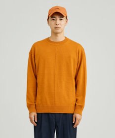 J.PRESS YORK STREET 【UNISEX】ANTI PILLING WOOL クルーネックニット