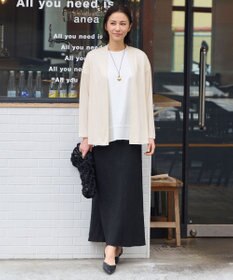 自由区 【好評につき新色追加・接触冷感・UVカット・洗える・XSサイズあり】ハンディカーディガン ミドル丈