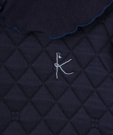 組曲 KIDS 【110-140㎝】フラワーキルトレイヤード トップス