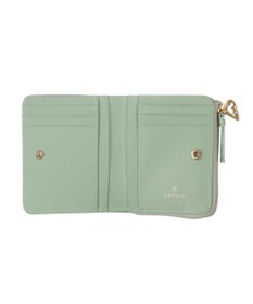LANVIN en Bleu マゼンダ Lファスナー二つ折り財布