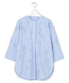 23区 【GOLD LABEL】エンブロイダリータイプライター ブラウス