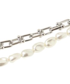 Green Parks ｅｖｅｒｙ　ｗａｌｋ．バロックパールショートネックレス