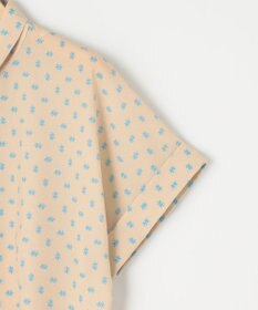 組曲 S 【セットアップ対応可】モノグラムプリント2WAYブラウス