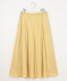 J.PRESS LADIES S 【洗える】リンクルリッド フレアー スカート