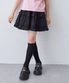 ANY KIDS 【洗濯機可能】カラミドビー ティアードスカパン