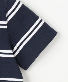 J.PRESS KIDS 【110-130cm】ハウス刺繍ボーダー Ｔシャツ