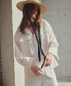 uncrave リヨセルシルクローン シャツ