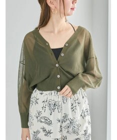 Te chichi Levita14GVネックカーディガン