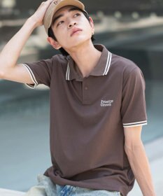 WEGO 【ユニセックス着用ITEM/MLサイズ展開】ワンポイント刺繍カノコポロ（SS）