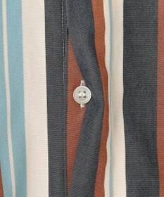 NAVE 【Nave 　洗える】ワイドストライプ ブラウス