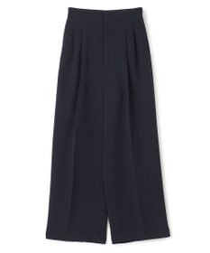 uncrave 【防シワ・洗濯機洗い可】ウォッシャブル ダブルクロス ワイドパンツ