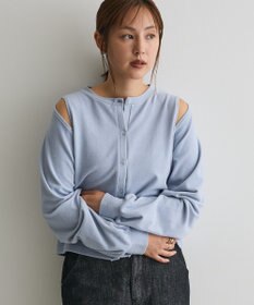 CRAFT STANDARD BOUTIQUE カットアウトデザインカーディガン