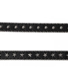 WEGO Lウエスタンバックルスタッズ付ベルト