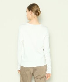 JOSEPH 【洗える】クリーミーリブ　ロングスリーブトップス