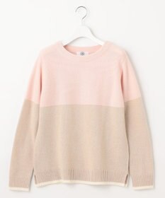 J.PRESS LADIES L 【WEB限定カラーあり・洗える】CAT ボートネック ブロッキング ニット