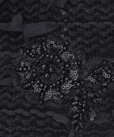 自由区 【カトリエムブーケ】Tweed a fleurs et rubans     ミニバッグ