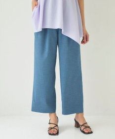 Feroux 【洗える】セミワイド パンツ