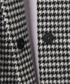 TOCCA 【消臭】RHYTHMIC PACE 千鳥柄コート