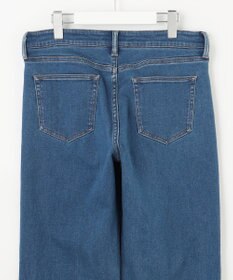 J.PRESS LADIES S 【洗える】裏起毛ストレッチ デニム パンツ