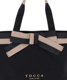 TOCCA KNOT IN CONTRAST CANVASTOTE キャンバストート