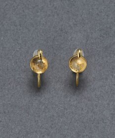 Phoebe 【痛くないシリーズ】パワーストーンライトフィットイヤリング　シトリン/天然石