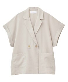 Green Parks 麻調フレンチスリーブジャケット