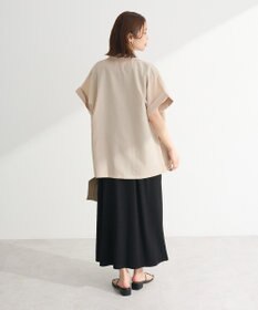 Green Parks 麻調フレンチスリーブジャケット