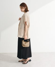 Green Parks 麻調フレンチスリーブジャケット