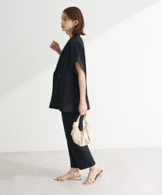 Green Parks 麻調フレンチスリーブジャケット