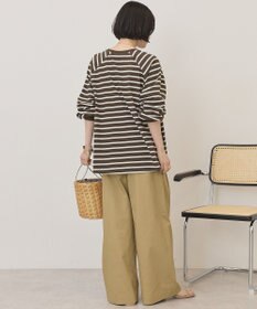 AMERICAN HOLIC フレアラグランボーダーロンＴ