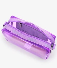 LeSportsac CLEAR E/W PHONE CROSSBDY/クリアライラック