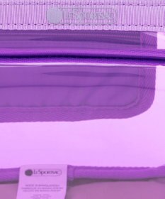 LeSportsac CLEAR E/W PHONE CROSSBDY/クリアライラック