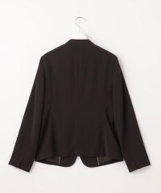 自由区 【XSサイズ～/洗える】ダブルフェイススーティング ノーカラージャケット