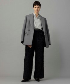 NAVE 【Nave・洗える】フェザーフリンジ イージーパンツ