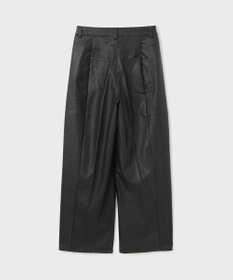 GRACE CONTINENTAL クラッシュレザーエッグパンツ