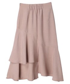earth music&ecology アシンメトリーイレヘムスカート