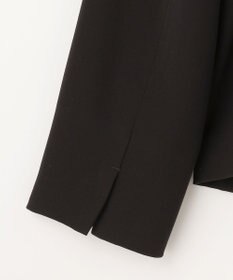 自由区 【XSサイズ～/洗える】ダブルフェイススーティング ノーカラージャケット