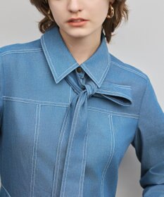 GRACE CONTINENTAL シャツフレアワンピース