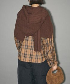 Green Parks フードマフラー＋ケープニット