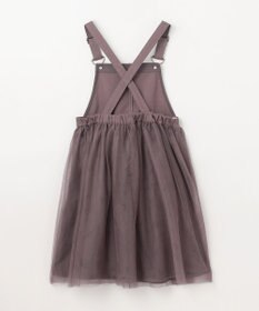 ANY KIDS チュール付き ジャンパースカート