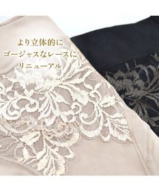 BRADELIS New York 【BRADELIS NewYork peace】綿混フィットレースガードル24 ブラデリス  1枚履きできるガードルショーツ